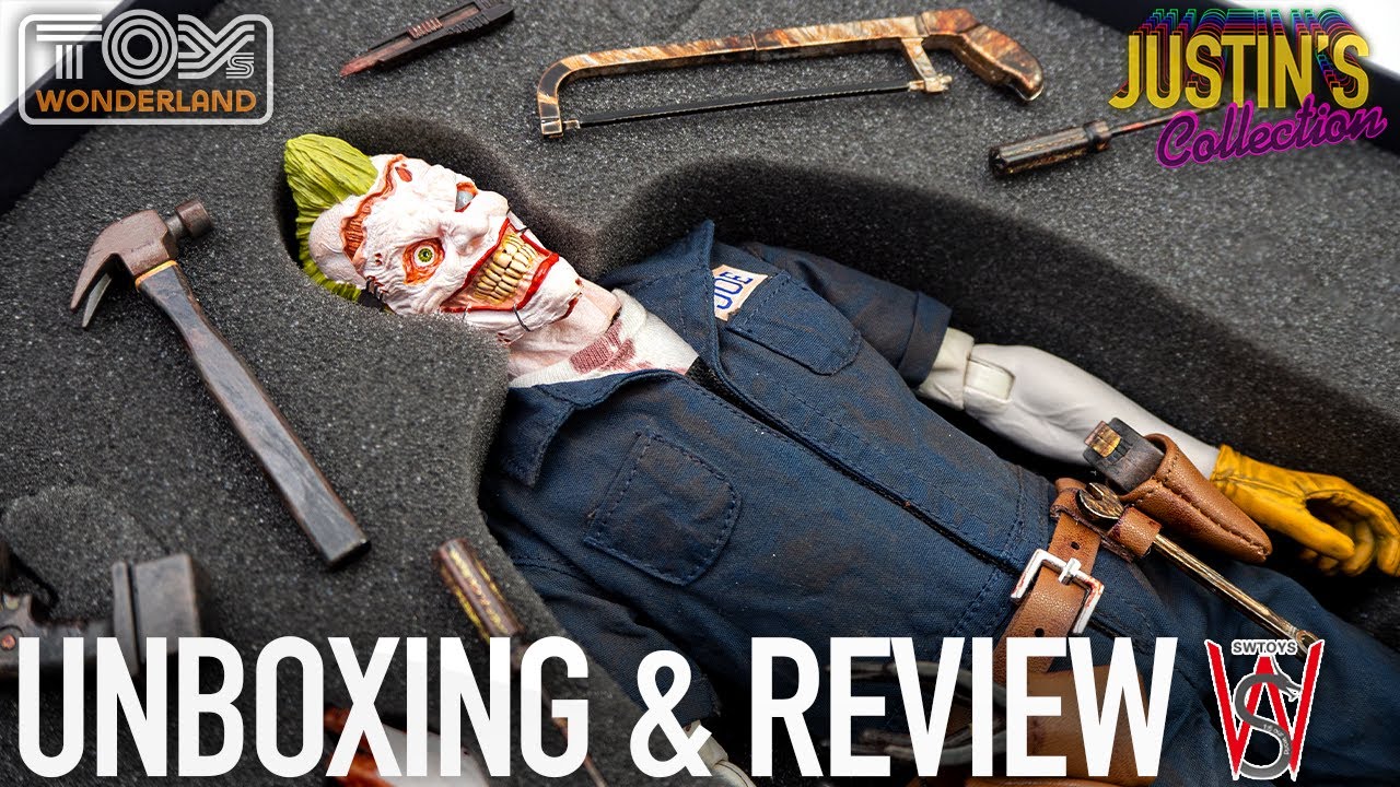 Joker New 52 SW Toys 1/6 Scale Figure Unboxing & Review