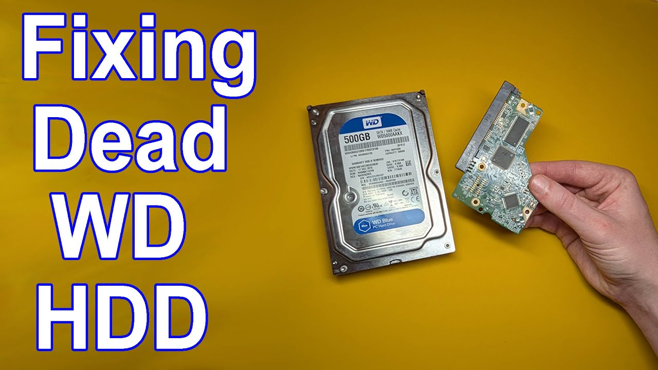 How to Fix a Dead WD HDD