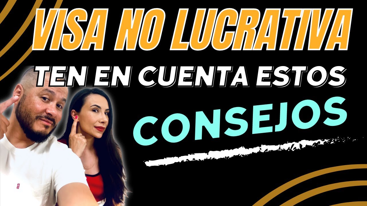 Visa No Lucrativa, Ten en Cuenta estos Consejos! #visanolucrativa #migrantes #migraracanada
