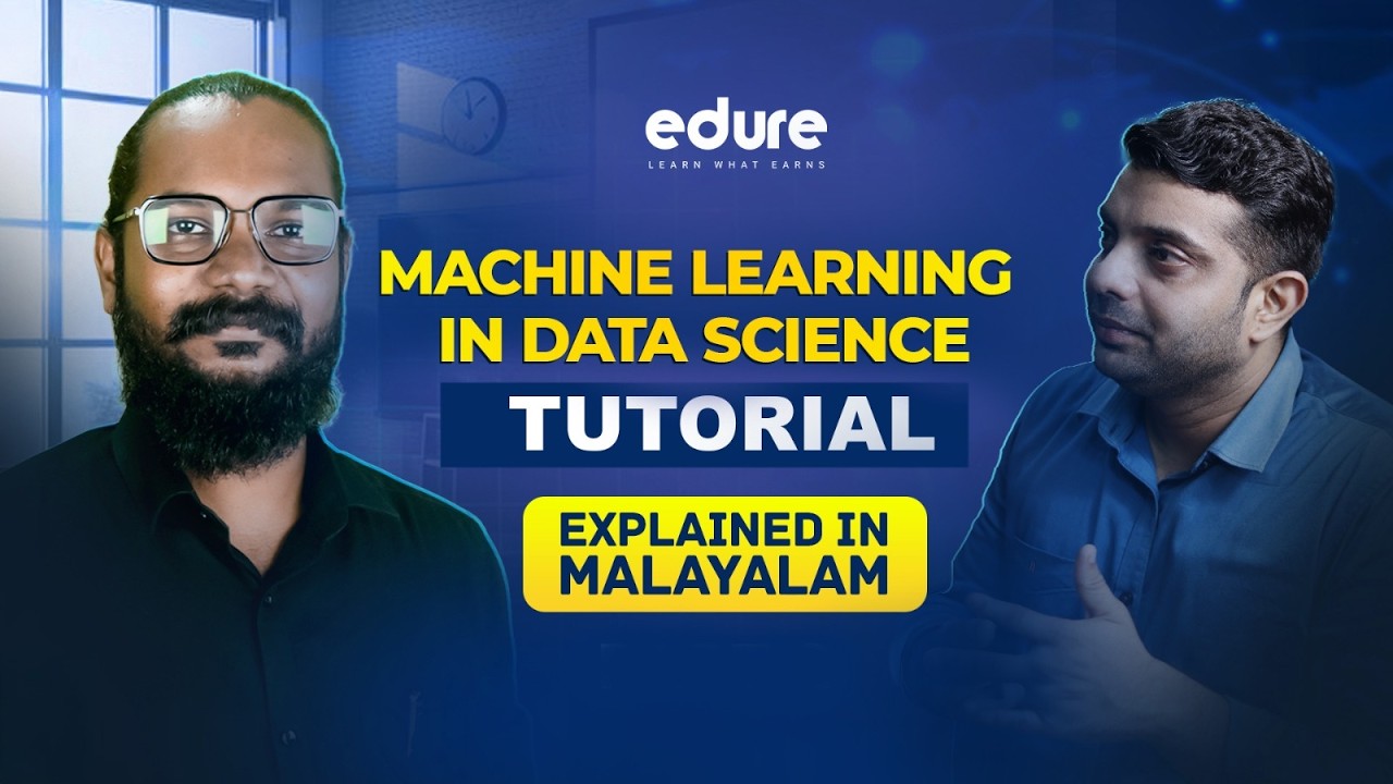 Introduction to Machine Learning in Data Science | Edure Learning