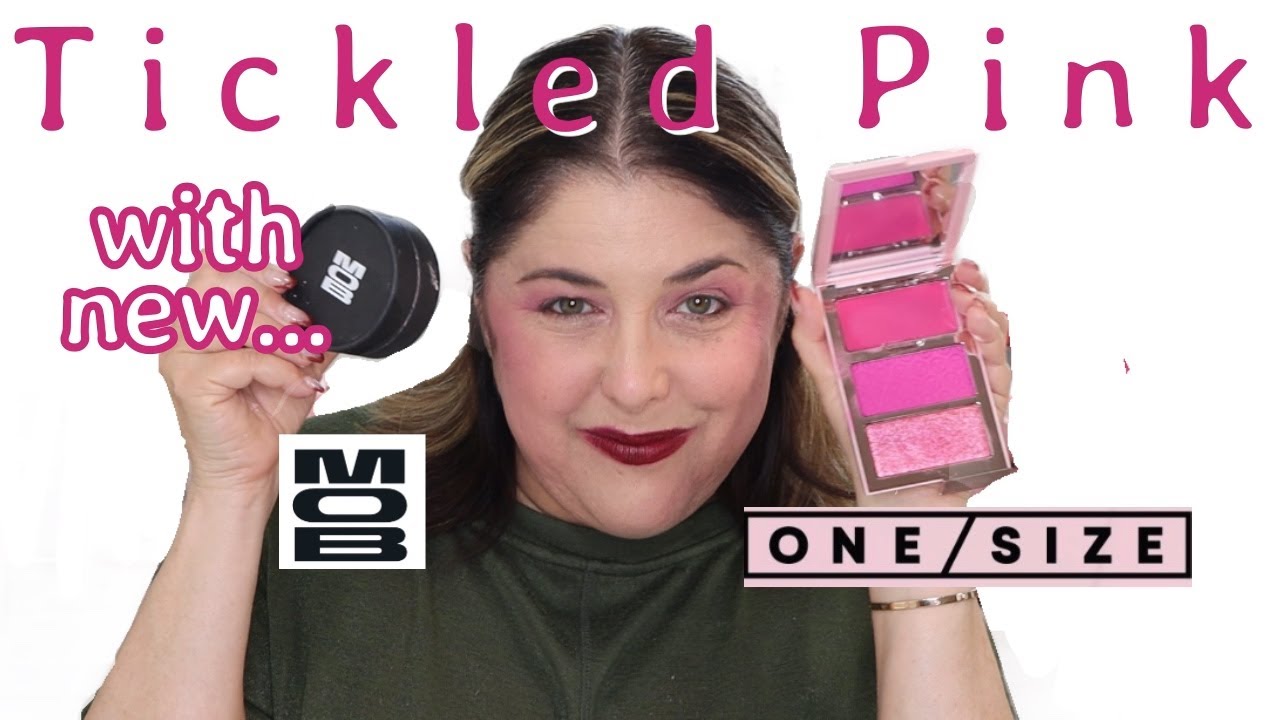 New MOB BEAUTY Blur + Brighten in PINK! And One Size Cheek Clapper in Gworly Pop!