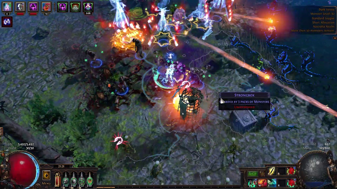 3.8 15 Dark Forest 90 second Clear - Speedmancer