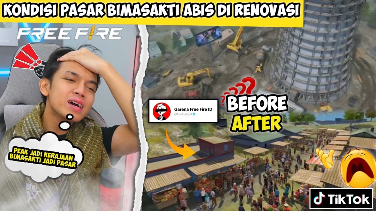 KONDISI BIMA SAKTI ABIS DIRENOVASI! MALAH JADI PASAR SEKARANG🤣