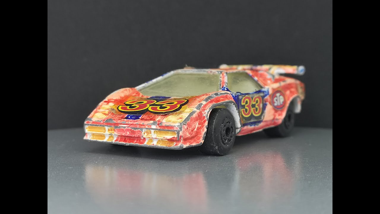 1985 Lamborghini Countach Matchbox Candy Custom
