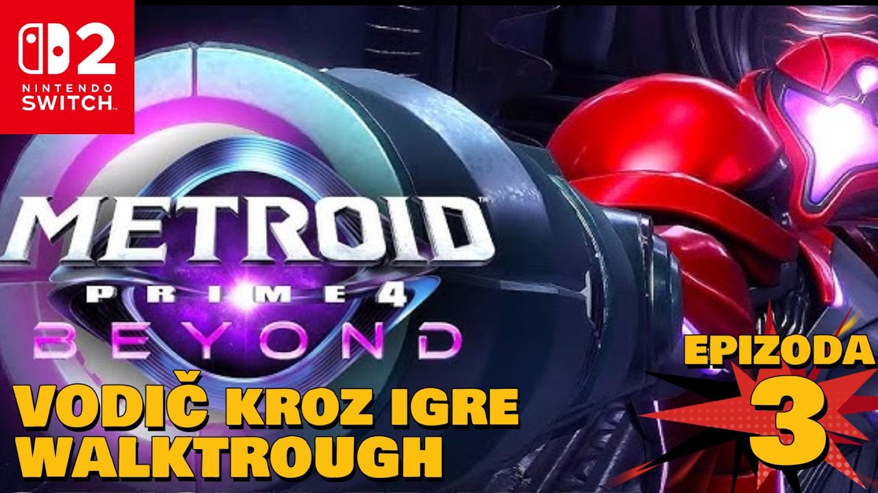 METROID PRIME 4 BEYOND | Epizoda 3:EPSKA BITKA U VOLT PORTAGE i ulazimo u FLARE POOL!Ovde sve GORI!