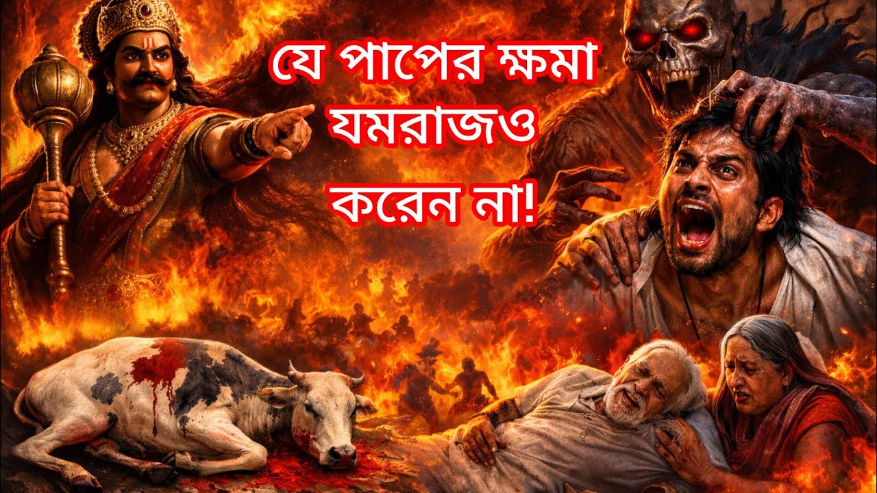 যে পাপের ক্ষমা যমরাজও করেন না | গরুড় পুরাণের ভয়ংকর সতর্কবার্তা@AjobKahiniPuran 