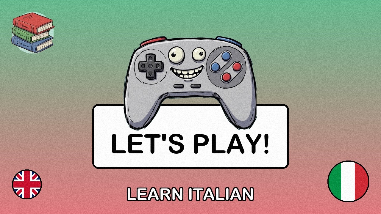 🇬🇧→🇮🇹 Learn Italian - Playing Video Games