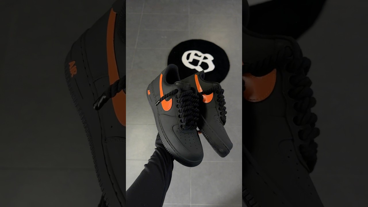 New Custom &ldquo;JULEP&rdquo; Nike Air Force 1 🍊👟 COP or DROP? #shorts