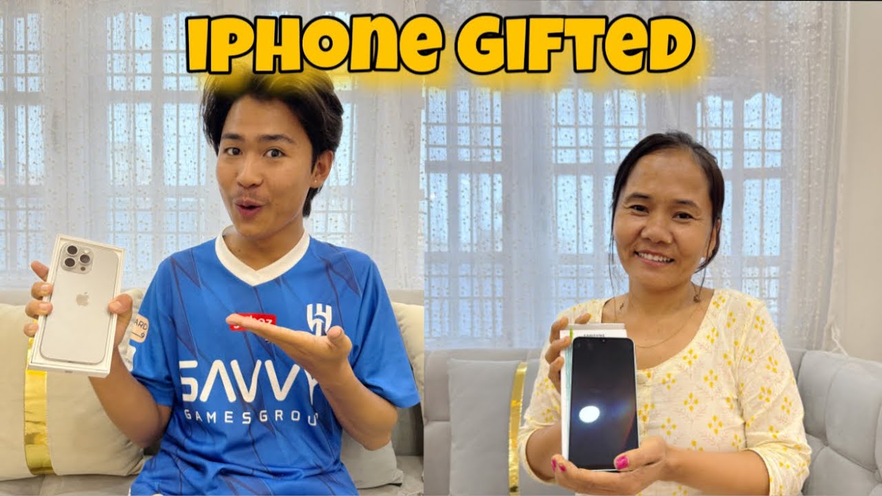SURPRISE GIFT FOR BISHNU BHAI RA DIDI LAI | iPHONE GIFT | EMOTIONAL MOMENTS 😢❤️