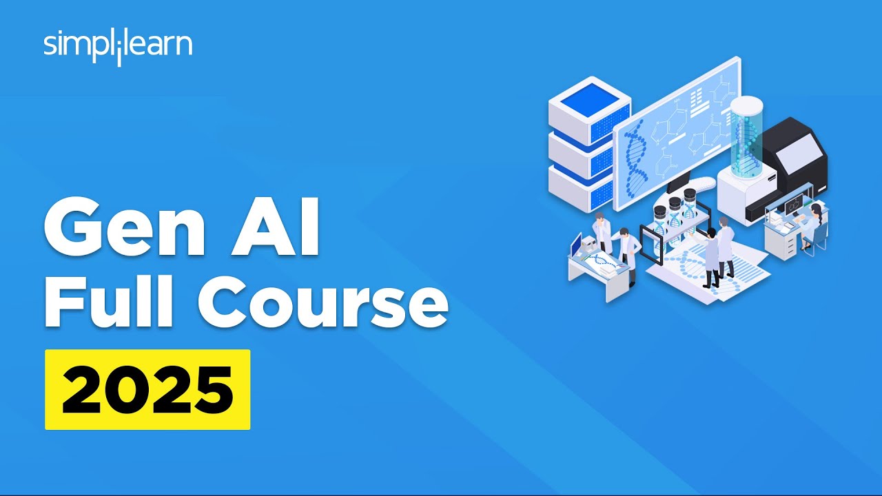 Generative AI Full Course 2026 | Gen AI Tutorial for Beginners | Gen AI Explained | Simplilearn