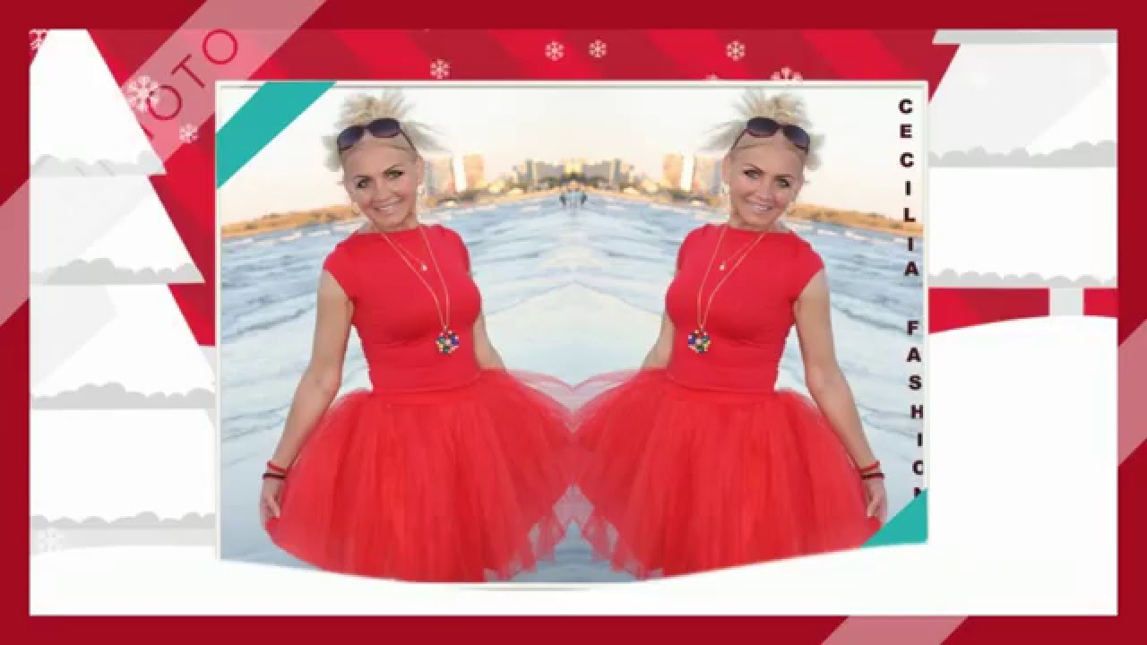 cecilia fashion - red tulle skirt - ceciliafashionshop@gmail.com
