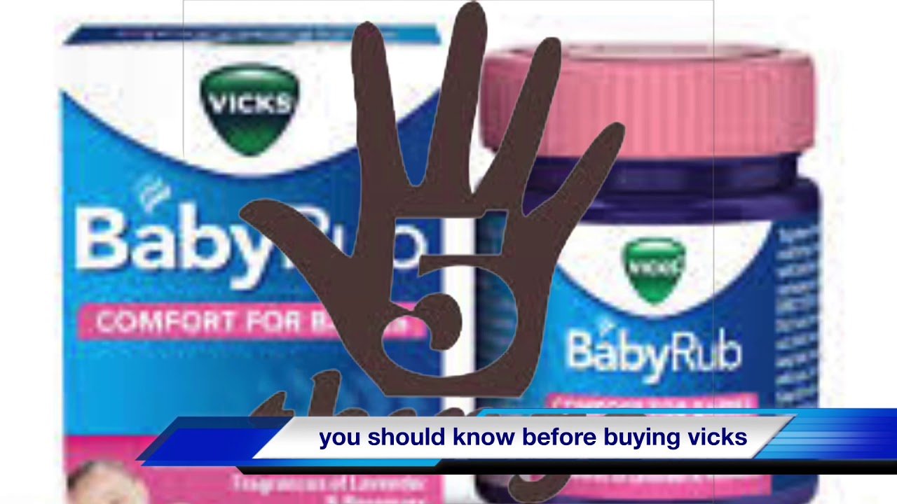 Baby vicks safe for babies?