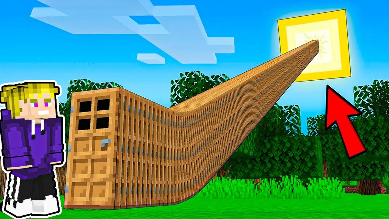 Našel jsem NEJDELŠÍ DVEŘE DO SLUNCE v Minecraftu!