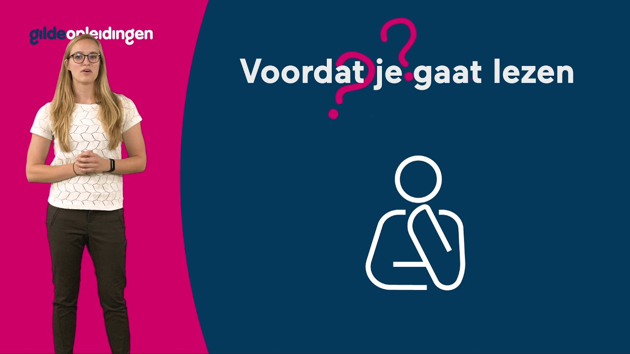 Gilde Studiebegeleiding - Training Effectief lezen