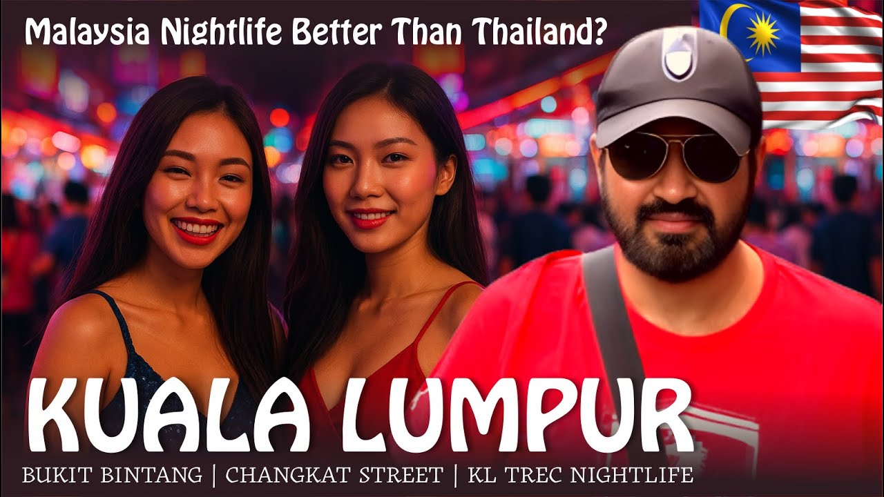 🇲🇾 Bukit Bintang Kuala Lumpur Malaysia Nightlife 2025 | Changkat Street, TREC KL