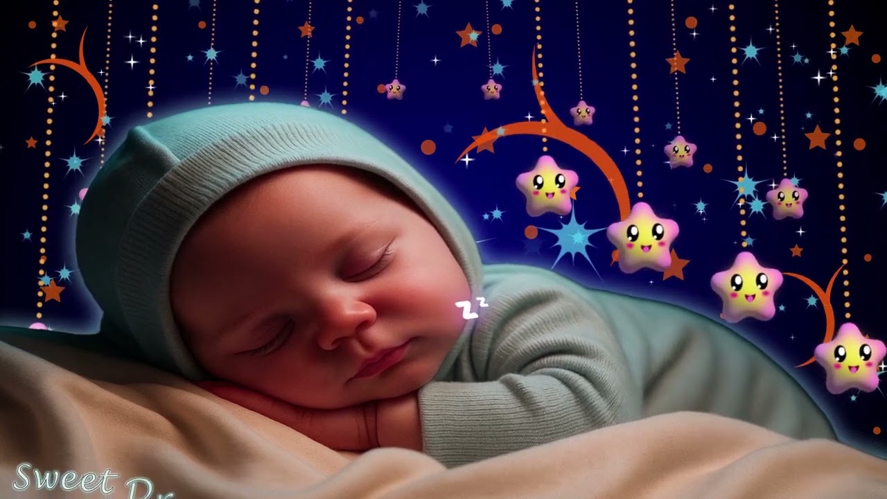 Mozart & Brahms Lullabies 🎶 Baby Sleep Music 🌙 Fall Asleep Fast in 3 Minutes