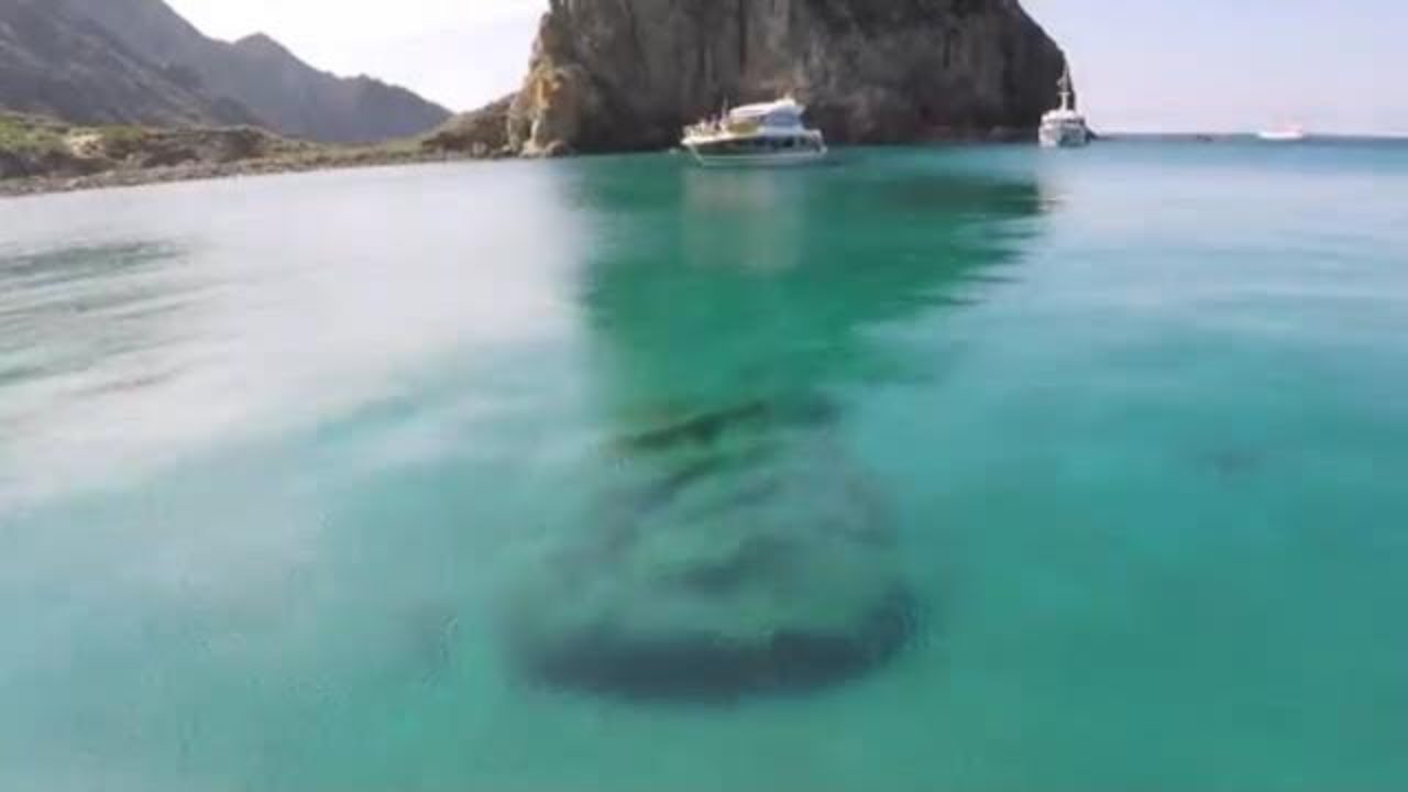 palmarola in gommone