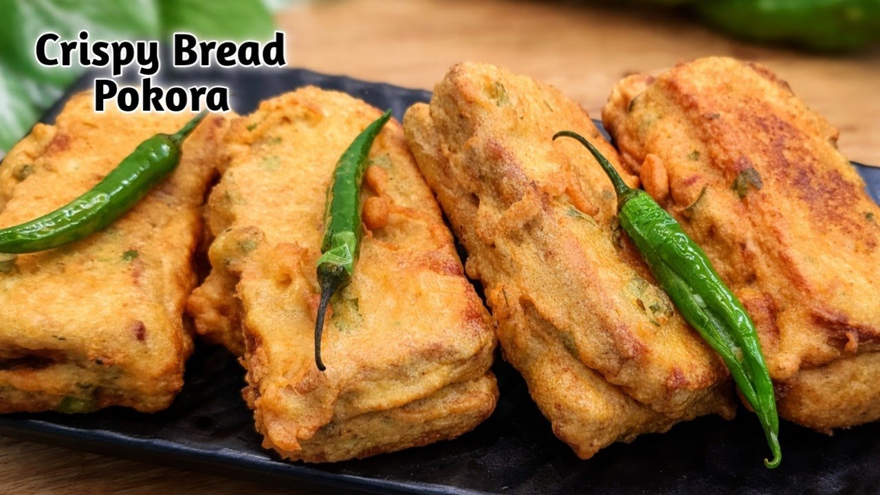 Рецепт хрустящих хлебных пакора | Рецепт для ифтара в Рамадан | Простые и быстрые хлебные пакора ...