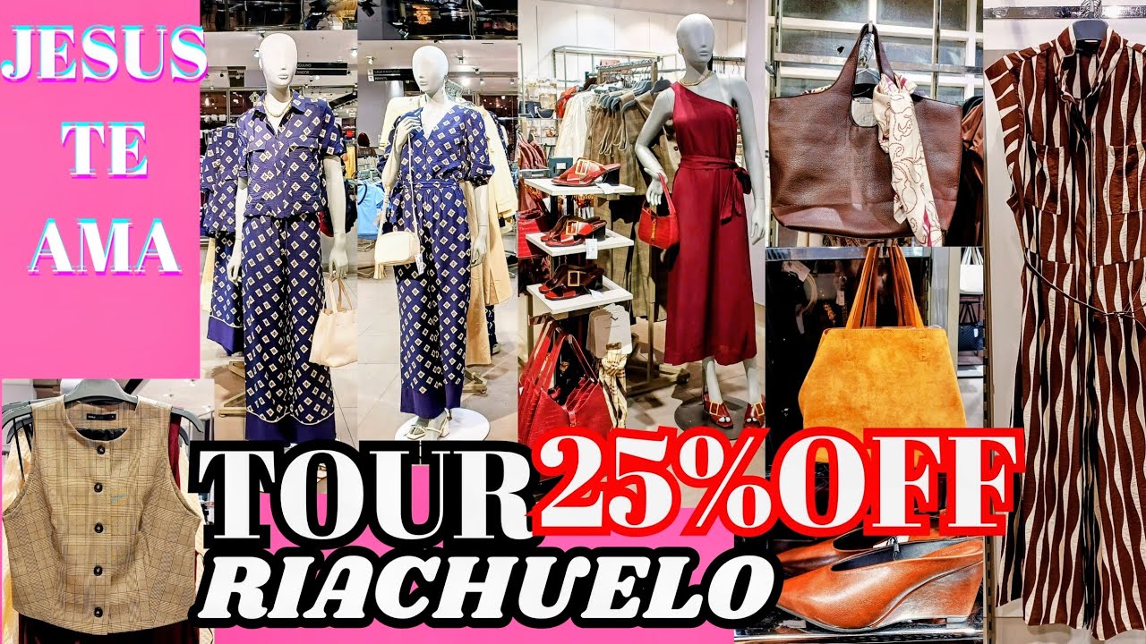 TOUR NA RIACHUELO NOVA COLEÇÃO 25%OFF CUPOM VITRINE/LOOKS, BOLSAS E CALÇADOS #tour 