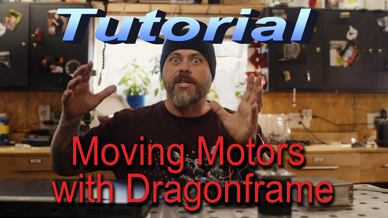 TUTORIAL DRAGONFRAME HOW TO MOVE A MOTOR