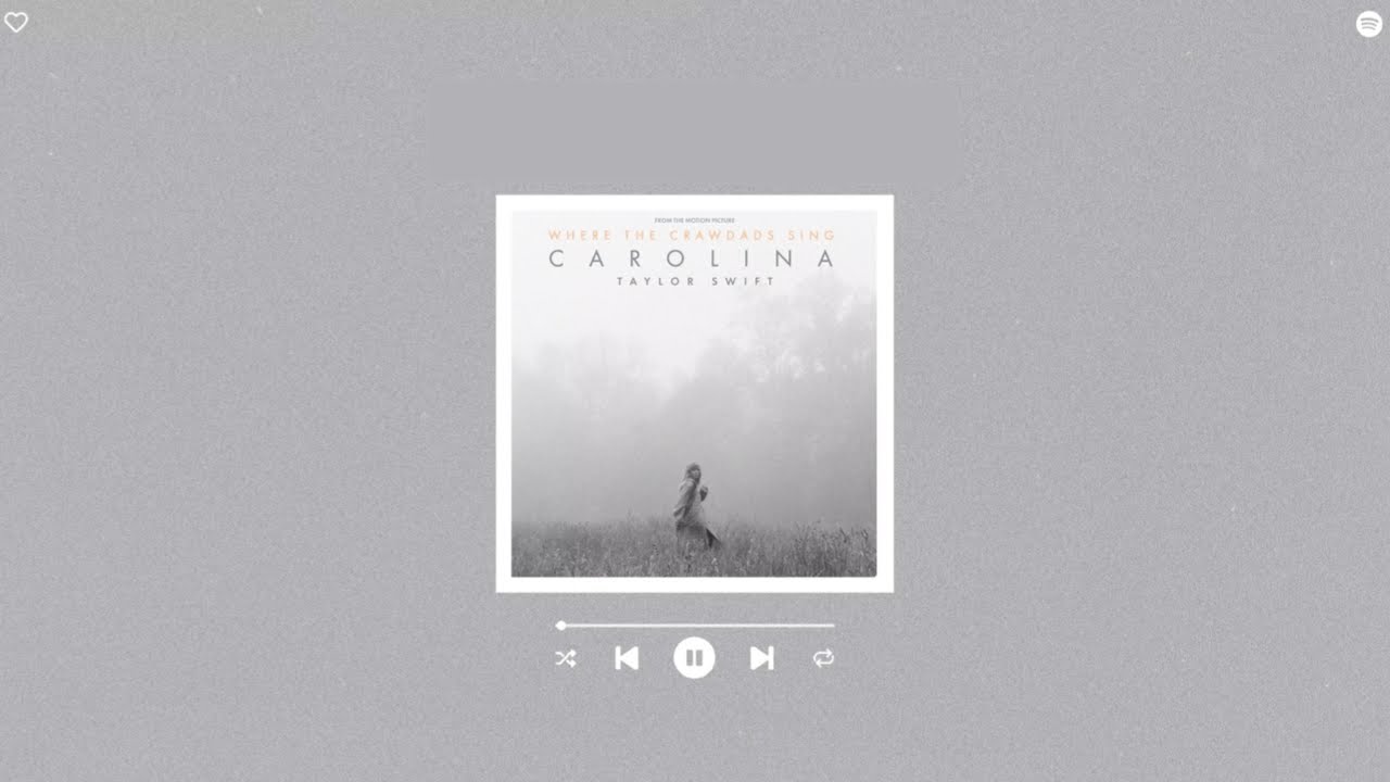 taylor swift - carolina (slowed & reverb)