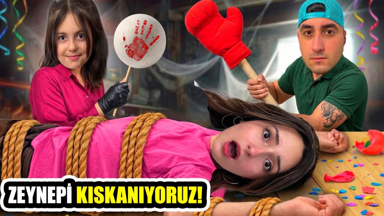 KARDEŞLERİM BENİ KISKANDI VE BODRUMA KİLİTLEDİ ZEYNEP VE HİRANUR