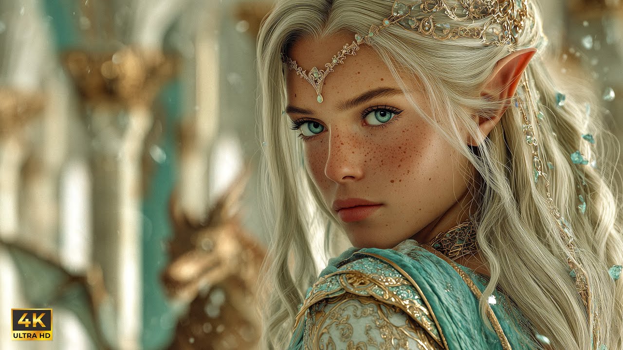 Enchanted Reign of the Elven Queen: High Fantasy Cinematic Journey