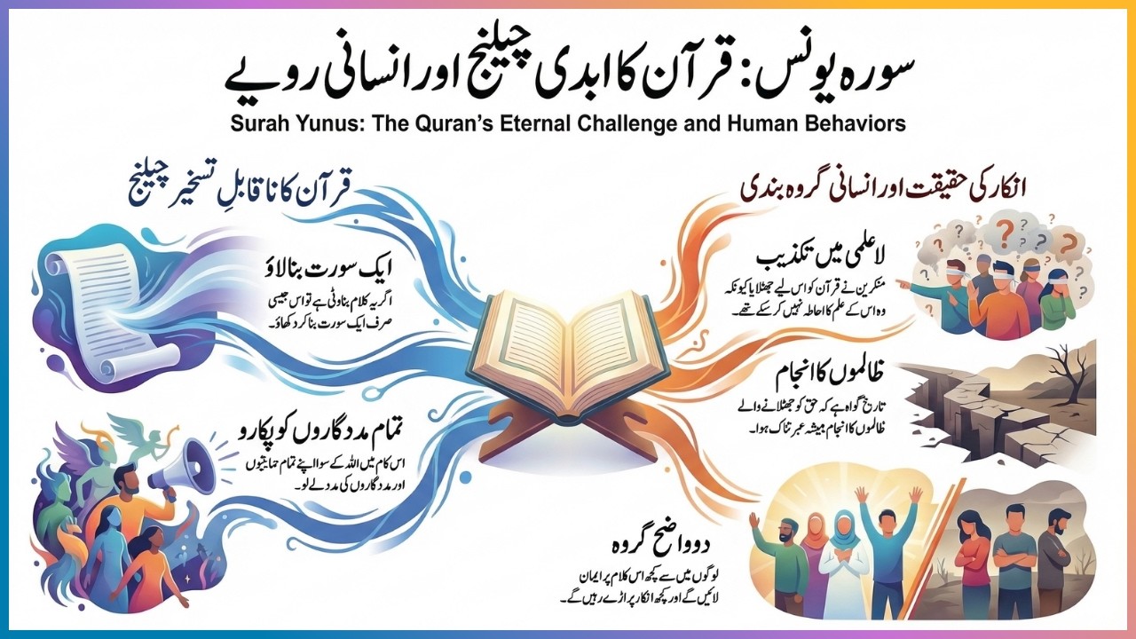 Surah Al-Yunus Ayat 38-39-40 | Para 11 | The Divine Challenge  | Noor & Rahema Podcast