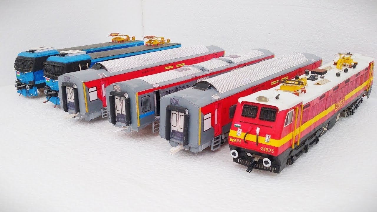 Распаковка стартового набора WAP4 и индийского поезда масштаба HO | Настройка и короткий запуск Л...