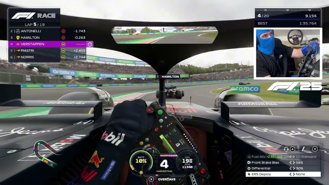 Surviving Legendary Suzuka | F1 25 | 35% Race as a Beginne