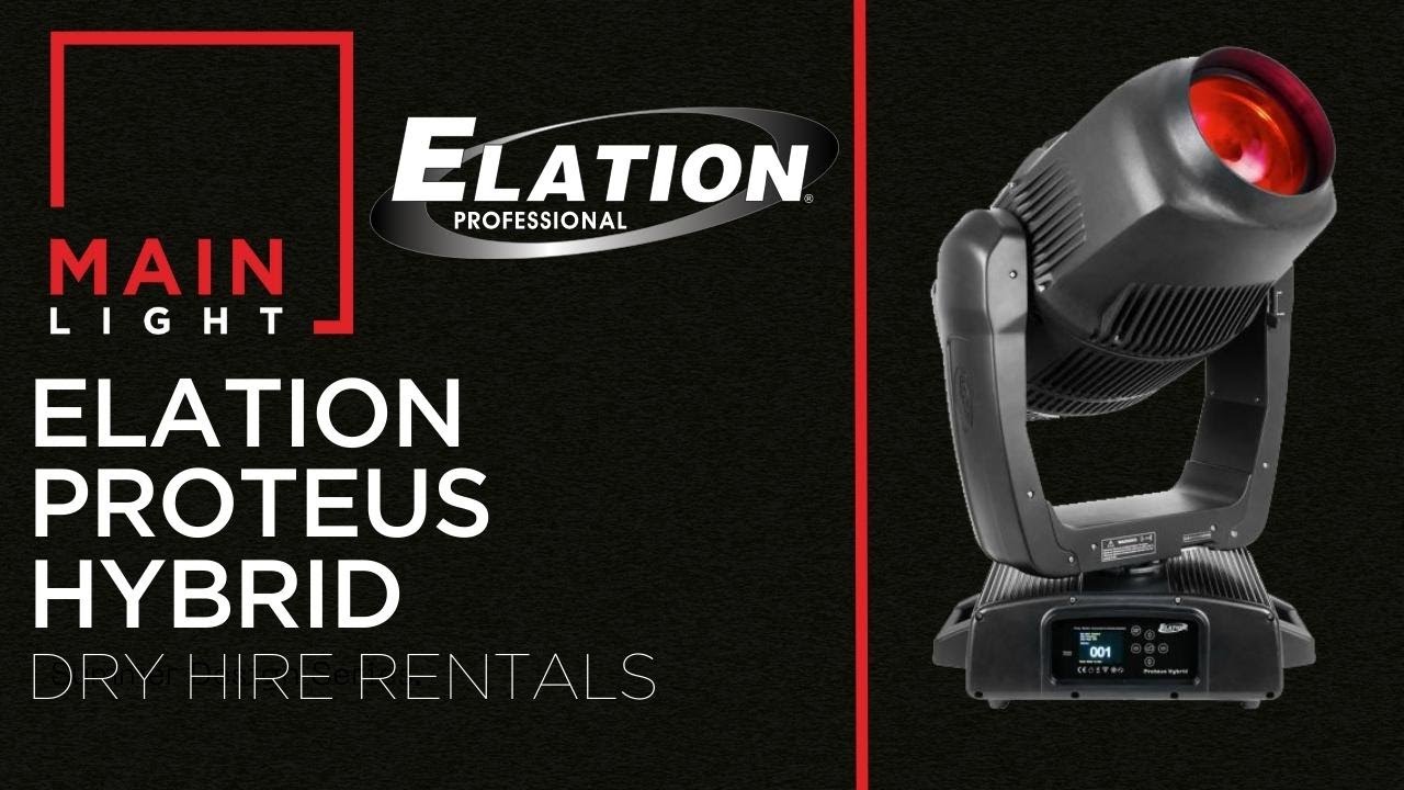 Product Demo: Elation Proteus Hybrid