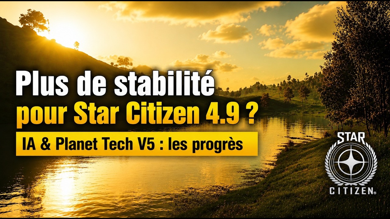 Will Star Citizen 4.9 be MORE STABLE? + AI Progress and Planetary Tech V5