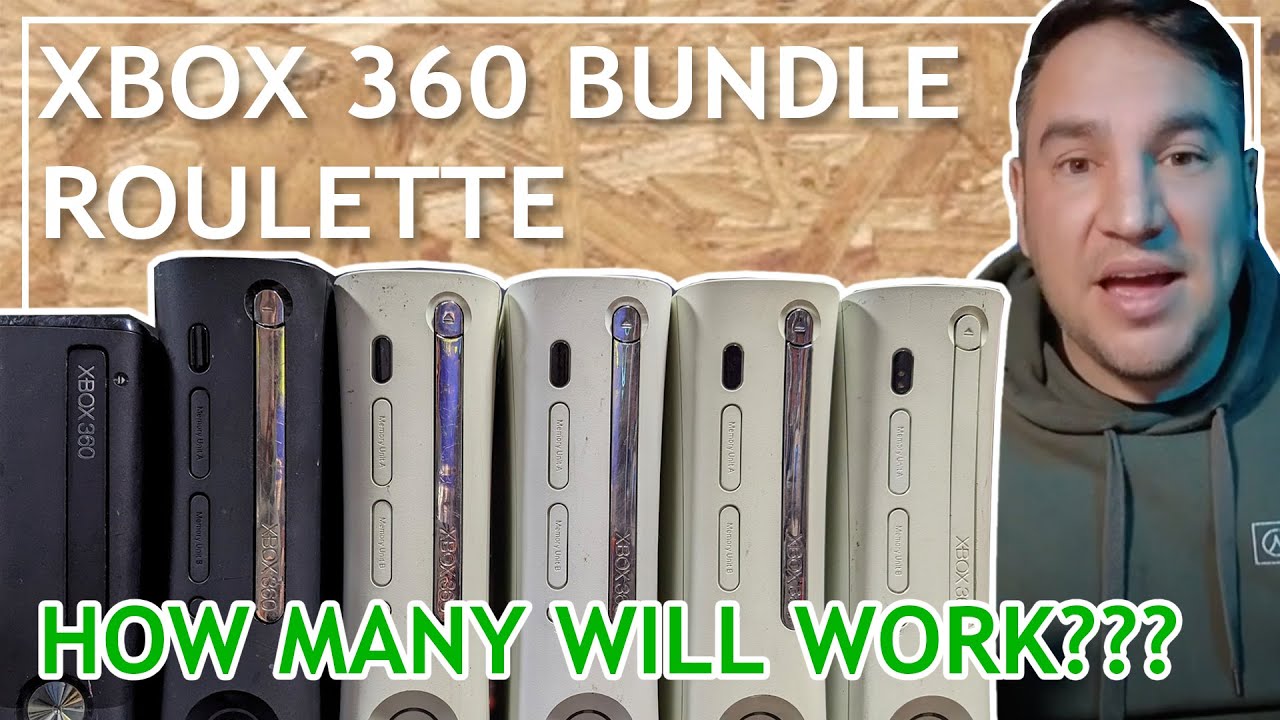 Xbox 360 Roulette | Faulty / Untested Bundle of Xbox 360 Consoles