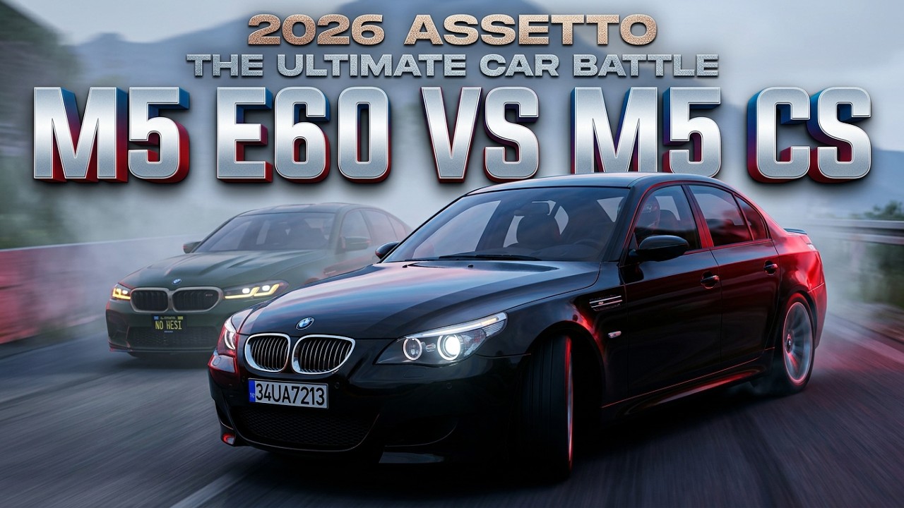 2026 Assetto M5 E60 Vs M5 CS