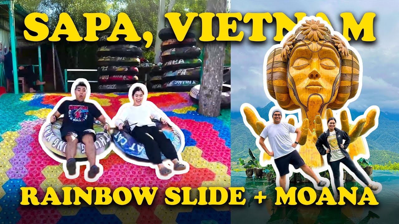 Sapa Vietnam • Rainbow Slide and Moana | The DelRos