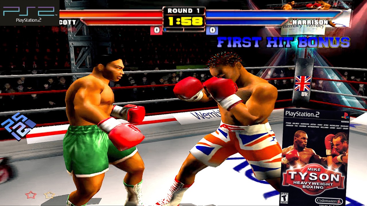 Mike Tyson Heavyweight Boxing (2002) Sony PlayStation 2 Gameplay in HD (PCSX2)