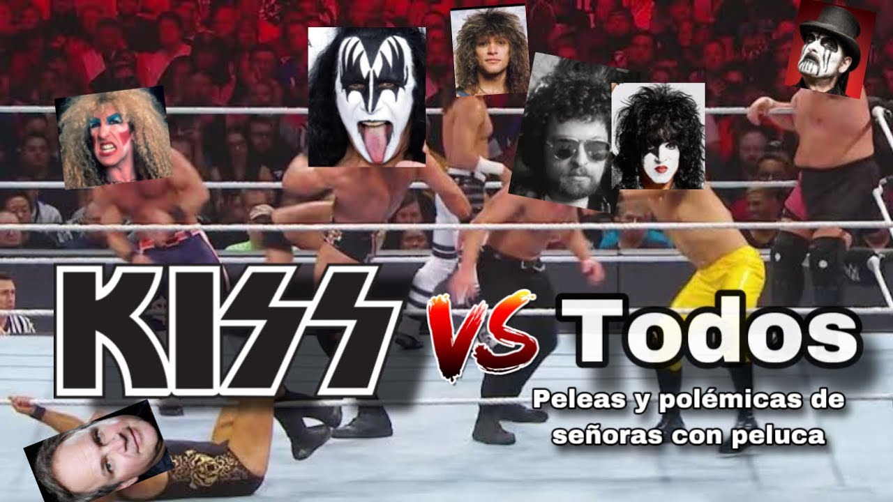 Kiss VS TODOS!!!|| Las Peleas De Señoras Con Peluca (Parte 1)