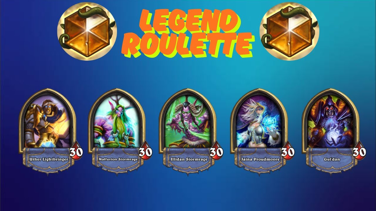 LEGEND ROULETTE | Wild Hearthstone