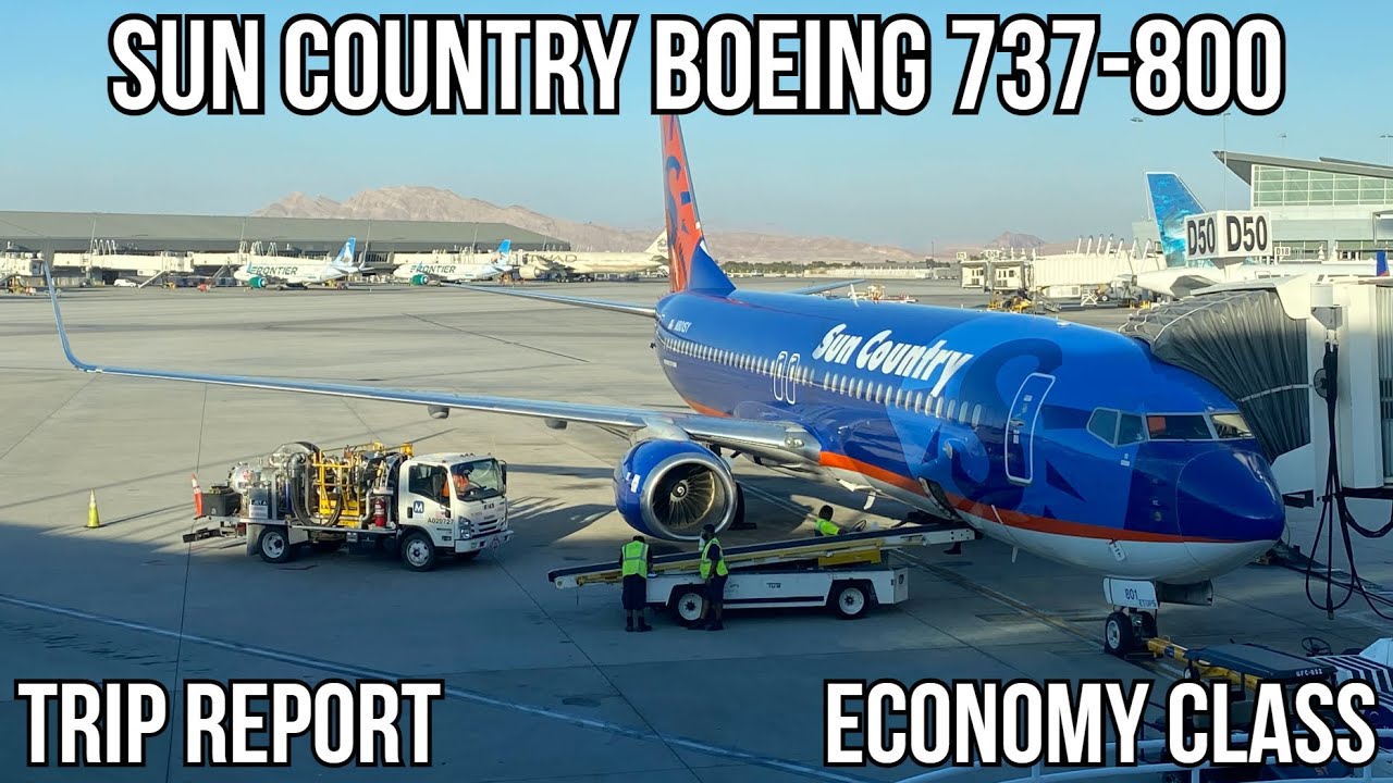 [TRIP REPORT] Sun Country Boeing 737-800 (ECONOMY) Las Vegas (LAS) - Minneapolis (MSP)