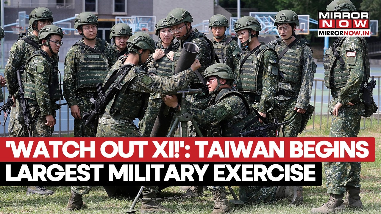 Taiwan Begins China War Prep? Army Launches Biggest Annual Drills Amid Invasion Threat