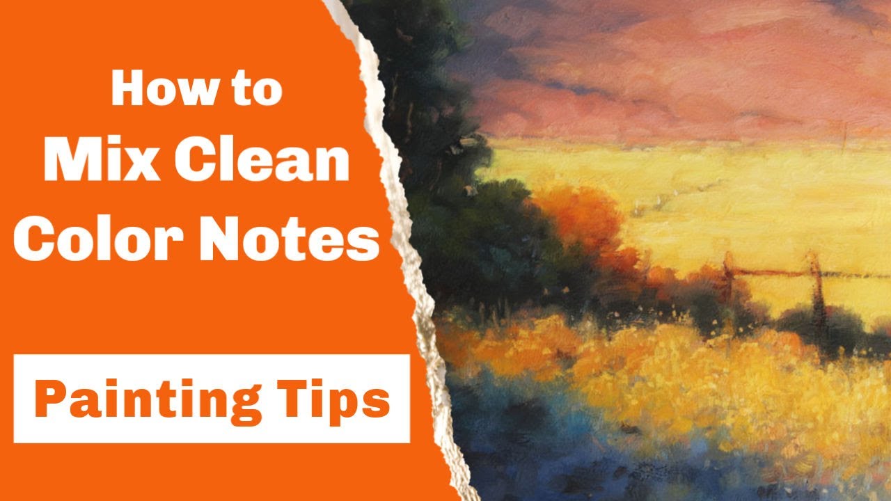 How to Paint with Clean COLOR NOTES🎨🎹
