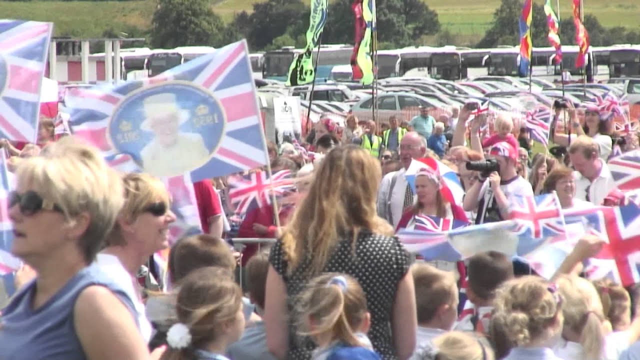 The Queen visits RAF Cosford