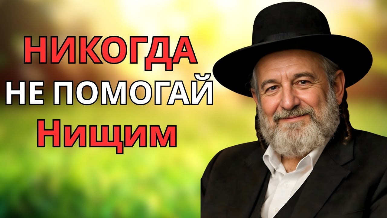 Почему помощь бедным может разрушить вашу жизнь закон Вселенной  Еврейская мудрость
