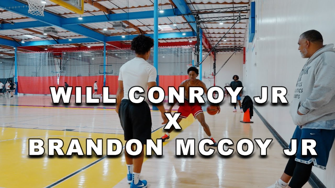 Brandon McCoy Jr & Will Conroy Jr Putting in WORK with NBA Trainer Olin Simplis