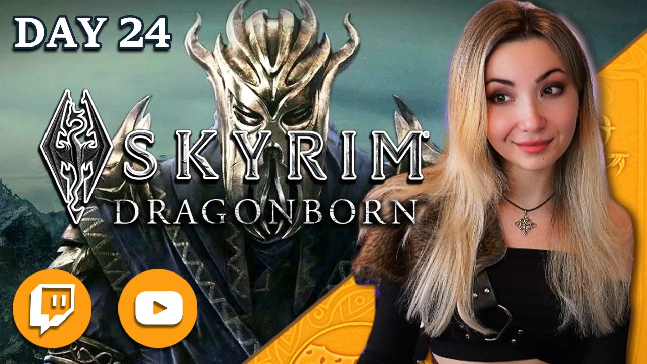 ⚔️ SKYRIM: DRAGONBORN DLC | My First Time Playing [Expert] DAY 24 💛