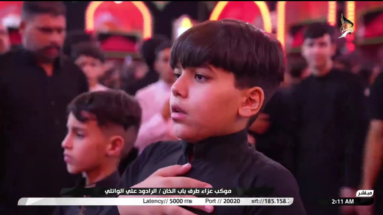 موكب عزاء طرف باب الخان - الرادود علي الوائلي