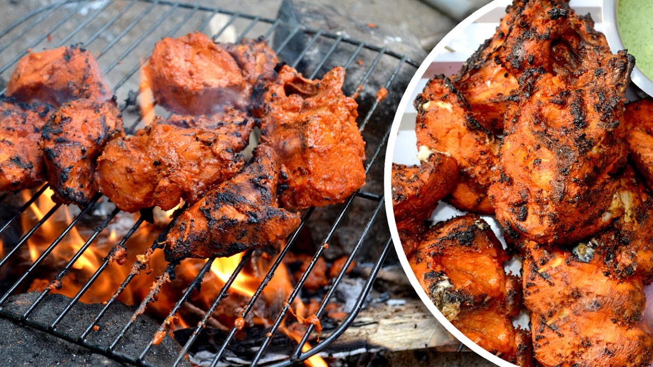 Tandoori Chicken without Oven - How to make Chicken Tandoori Easy Recipe