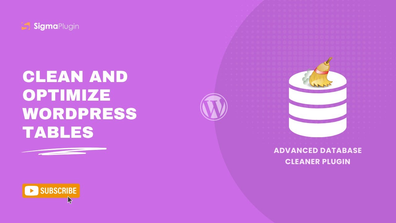 Tables Module &ndash; Analyze, Optimize, and Clean WordPress Database Tables Safely