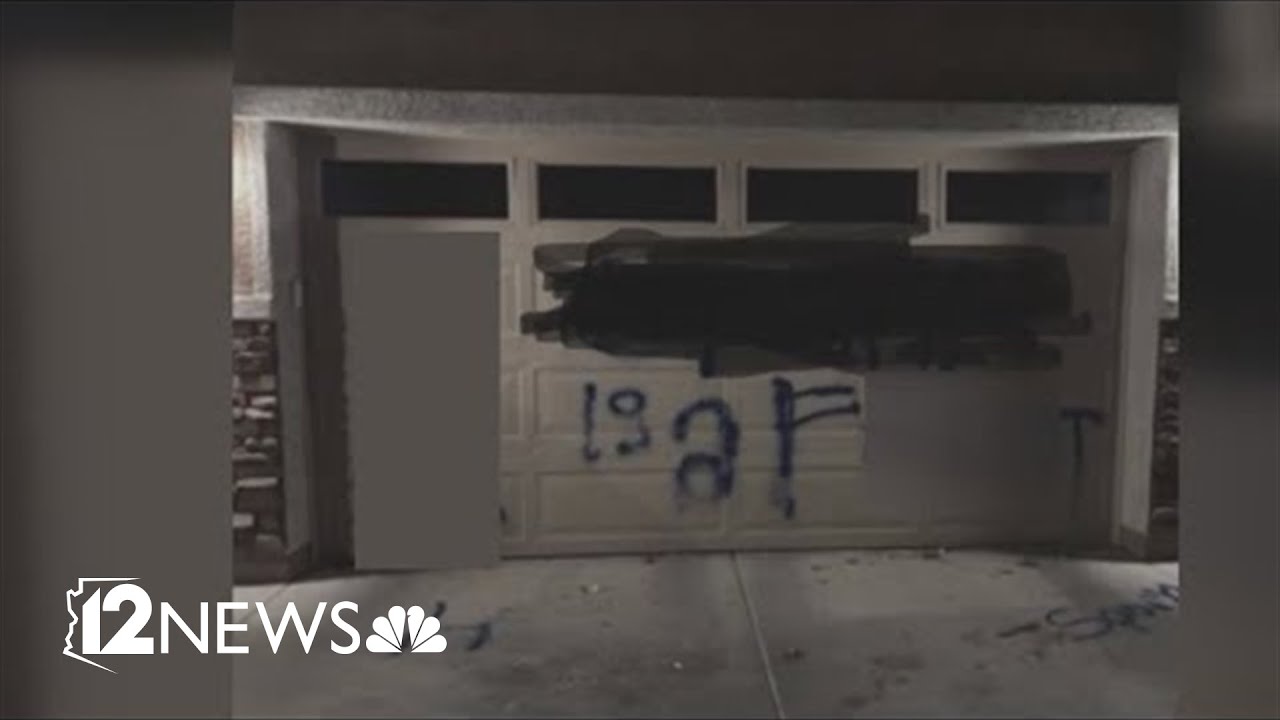Police looking for teens who vandalized Gilbert home
