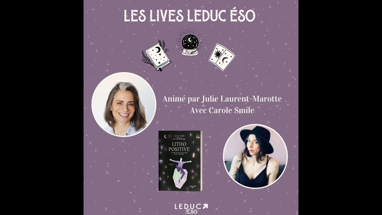 Live Leduc Eso avec Carole Smile cr&eacute;atrice de @letsplayonthemoon